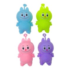 Игрушка-антистресс зайчик "Labubu", свет, микс