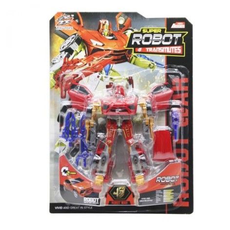 Трансформер "Super Robot", червоний