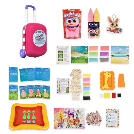 Набір для творчості Подорож у творчість (РОЖЕВИЙ)