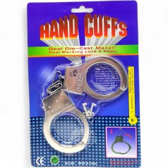 Наручники іграшкові з ключами (метал)