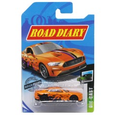 Машинка металлическая "Road Diary" (оранжевая)