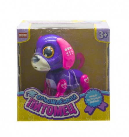 Інтерактивна іграшка "Смишений вихованець: щеня" (фіолетовий)