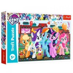 [15365] Пазлі - (160 елм.) - Поні на шопінгу / Hasbro, My Little Poni/Trefl