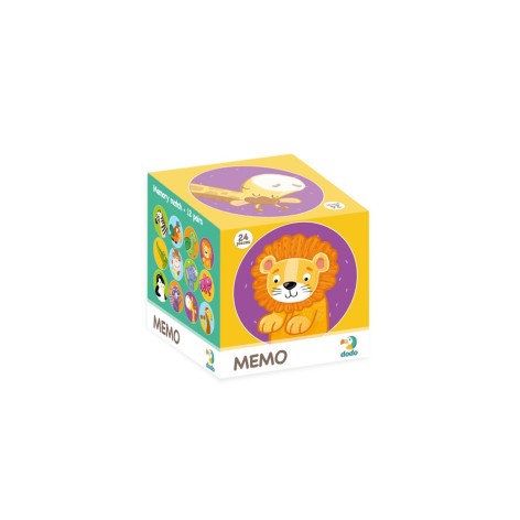 Развивающая игра "Мемо: дикие животные"