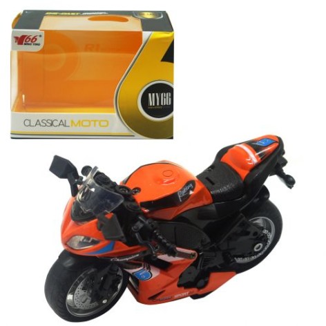 Мотоцикл "Classical moto", помаранчевий