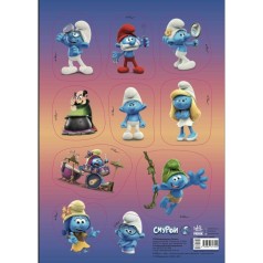 Набір наліпок "Смурфи. Стікер-пак. Скажені"