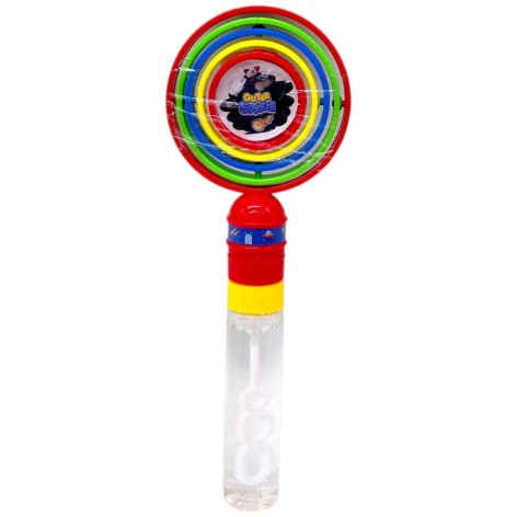 Мильні бульбашки з орбітальним механізмом (ЧЕРВОНИЙ)