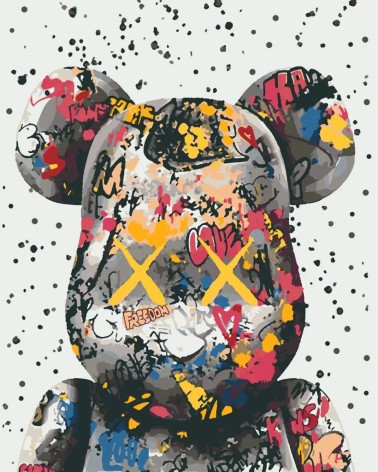 Набір для розпису "Bearbrick" (40х50)