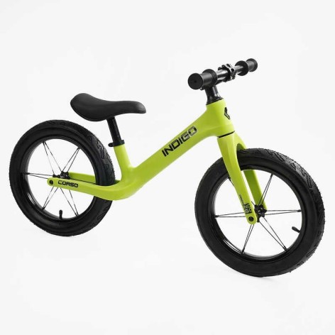 Велосипед Corso Indigo 14`` D-2215-45 (1) нейлоновая рама, нейлоновая вилка, надувные колеса 14’’, в коробке