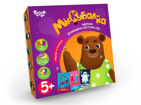 Настольная развивающая игра Размышляй-ка укр