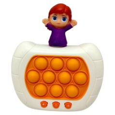 Електронна гра "Finger Press Pop-It Console. Крижане серце. АННА" (фігурка героя, 4 режими, англ) MIC