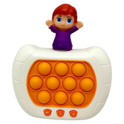 Електронна гра "Finger Press Pop-It Console. Крижане серце. АННА" (фігурка героя, 4 режими, англ) MIC