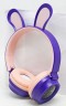 Наушники беспроводные "Rabbit" (фиолетовый)