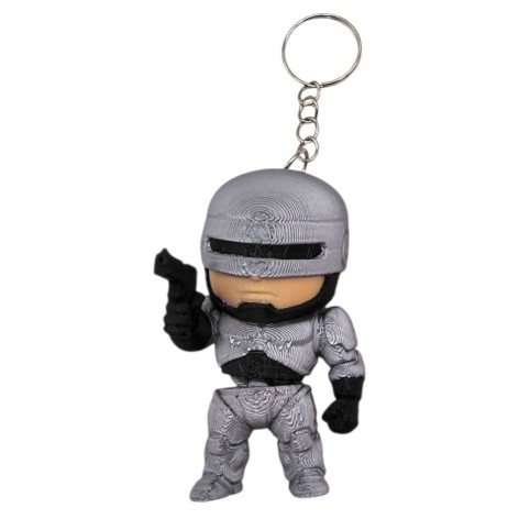 3D Брелоки "HERO ROBOCOP / РОБОКОП", Keychain, 3D печать