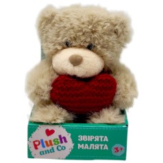 М'яка іграшка "Plush and Co. ВЕДМЕДИК" (БЕЖЕВИЙ) 12 см