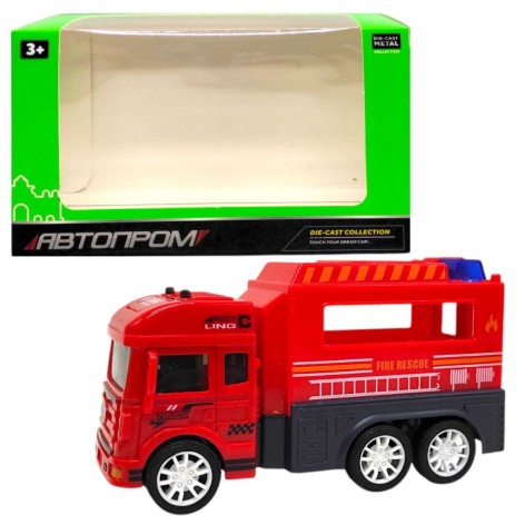 Машинка пластикова "АВТОПРОМ" (ПОЖЕЖНИКИ ВИД 1)