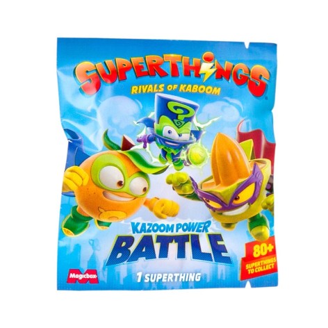 Фигурка SUPERTHINGS серии "Kazoom Power" - БАТЛ (микс видов)