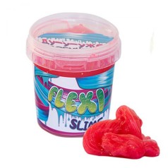 Слайм "Flexi Slime" 125 г, красный