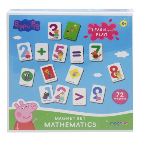 Набір магнітів "Свинка Пеппа: Математика"