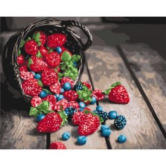 Картина по номерам "Вкусности лета" ★★★★
