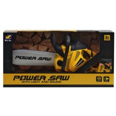 Бензопила на батарейках "Power Saw" (желтая)