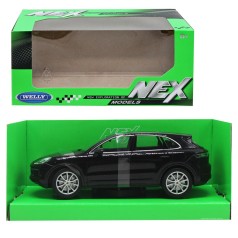 Машина металл Porsche Cayenne Turbo 1:24 черная