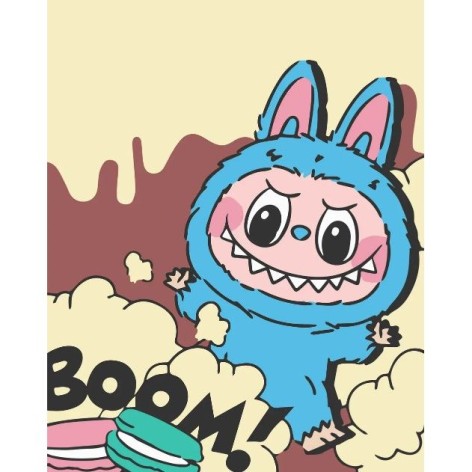 Картина по номерам "Boom" 40х50 см