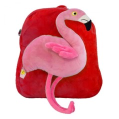 Рюкзак детский "Фламинго"  красный