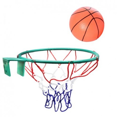 Баскетбольное кольцо, зеленый
