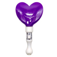 Игрушка со светом "СЕРДЦЕ" 21 СМ (ФИОЛЕТОВОЕ)