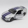 Машинка KINSMART "Ford Mustang GT" (срібляста)