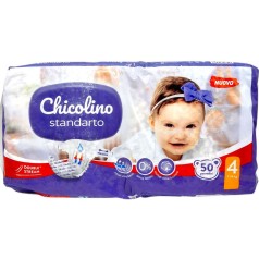 Подгузники детские "Chicolino" 4 (7-14кг) 50шт Standarto (большая пачка)