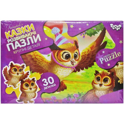 Пазлы "Праздничные совы" (30 элементов)