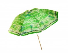 Зонт пляжный "Пальмы" (зеленый)