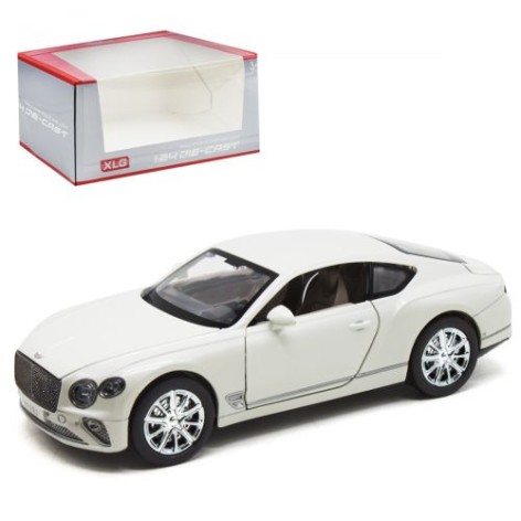 Машина металева "Bentley Continental GT", білий