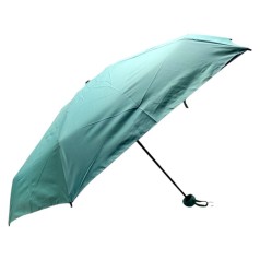 Зонтик механический (высота - 53 см; диаметр купола - 82 см; длина в сложенном виде: 17 см) МЯТНАЯ