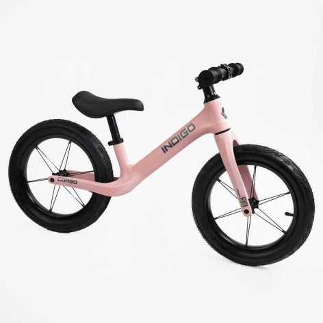 Велосипед Corso Indigo 14`` D-4690-80 (1) нейлоновая рама, нейлоновая вилка, надувные колеса 14’’, в коробке