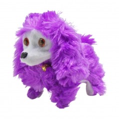Собачка интерактивная, фиолетовая