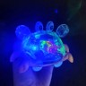 Инерционная игрушка "Краб" на колесиках, с шестернями, свет, звонок (оранжевый)