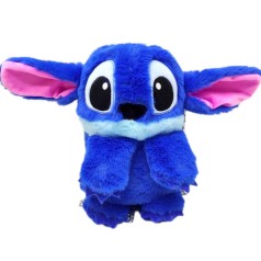 Мягкая игрушка-рюкзак "Стич" 29 см, синий