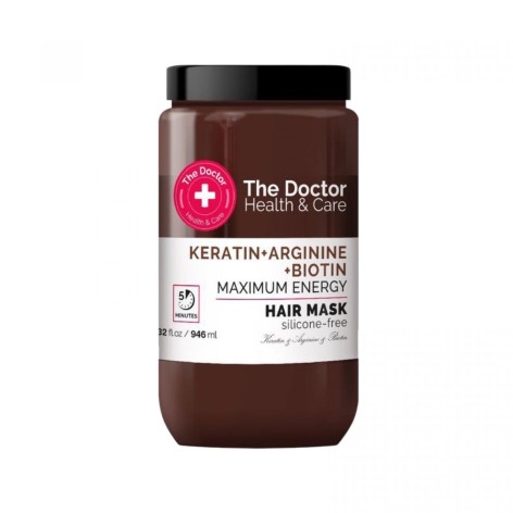 The Doctor маска д/вол. 946мл Кератин и аргинин
