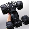 Машинка на радіо-керуванні, великі колеса "Hummer" СРІБНИЙ