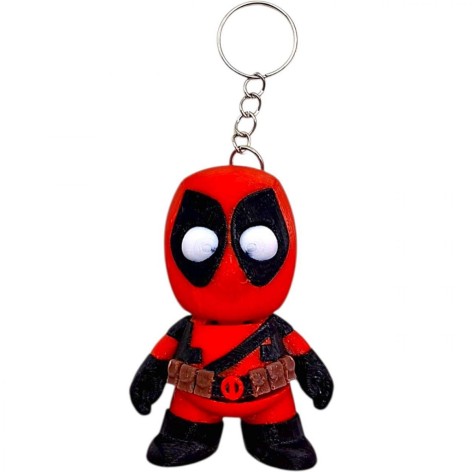 3D Брелоки "Hero DEADPOOL  Marvel / ДЕДПУЛ Марвел", Keychain, 3D печать