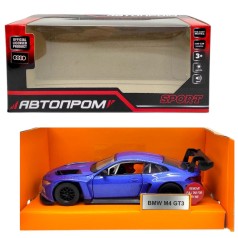 Машинка металлическая "АВТОПРОМ. BMW M4 GT3"