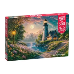 Пазлы Лунный свет маяка. 500 элементов