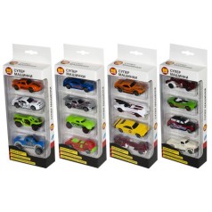 Набір металевих машинок