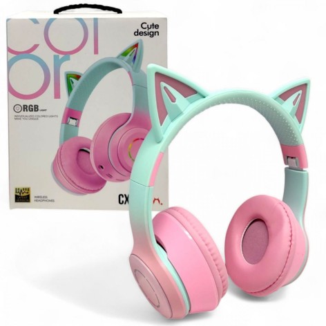 Навушники "Cat" рожевий