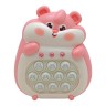 Электронная игра "Finger Press Pop-It Console: Хомяк" (розовый)