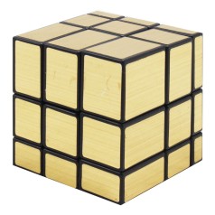 Зеркальный кубик Рубика "Cube", золотой