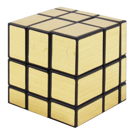 Дзеркальний кубик Рубіка "Cube", золотий